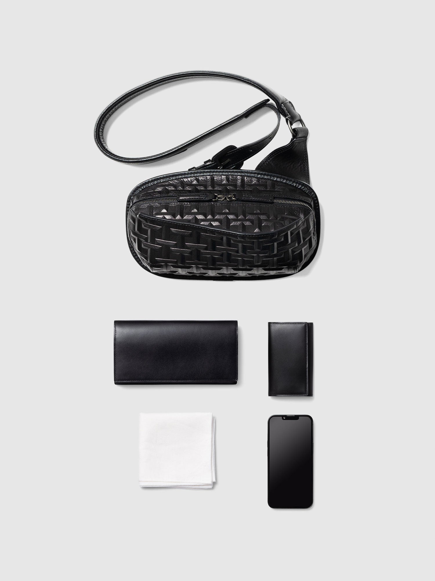 TSUCHIYA クロスボディバッグ（シグネチャーレイズド） – ボディバッグ