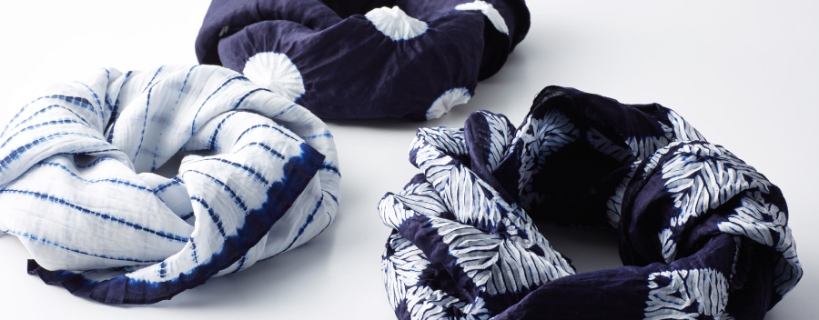 ツグモノ[TSUGUMONO] - プロジェクト | 有松スカーフ・有松ストール