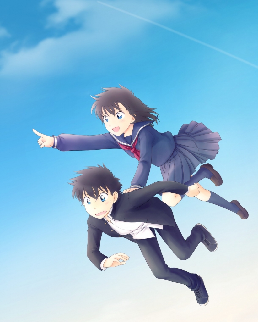 中森青子 黒羽快斗 缶バッジ まじっく快斗 名探偵コナン 名探偵コナン