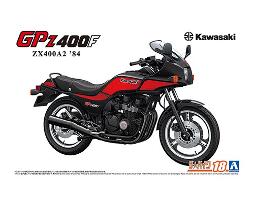 ザ☆バイク 18 1/12 カワサキ ZX400A2 GPz400F ＇84【064337