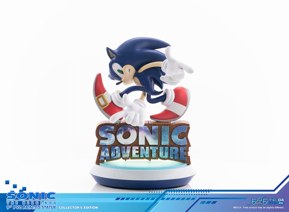 ソニックアドベンチャー/ ソニック・ザ・ヘッジホッグ PVCスタチュー