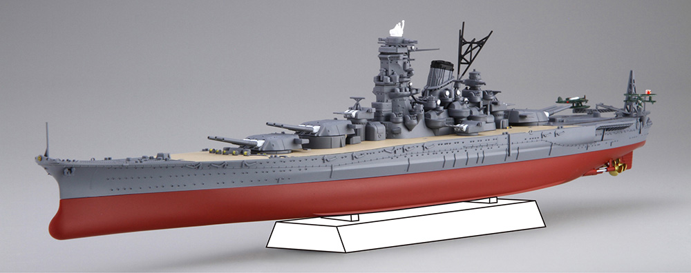 1/700 ウォーターライン No.124 日本海軍 戦艦 長門 屈曲煙突
