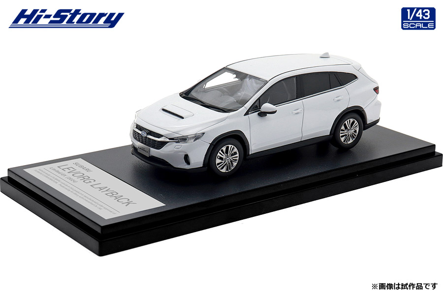 1/43 SUBARU LEVORG LAYBACK Limited EX (2024) セラミックホワイト