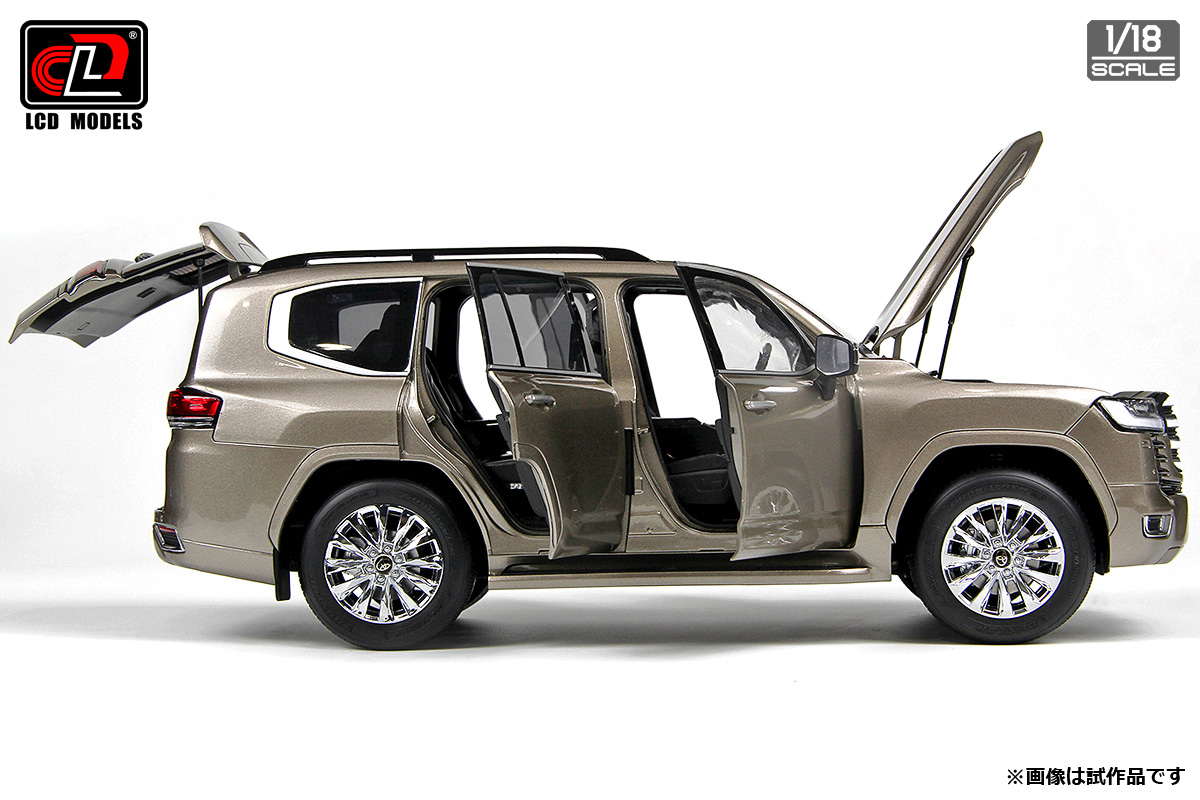 1/18 ランドクルーザー300 ZX ゴールド【LCD18013ZXGO:6971631022669