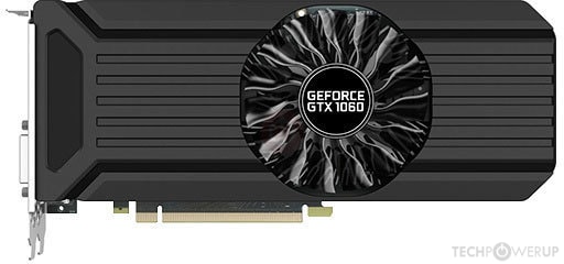 Palit GTX 1060 StormX Specs | TechPowerUp GPU Database