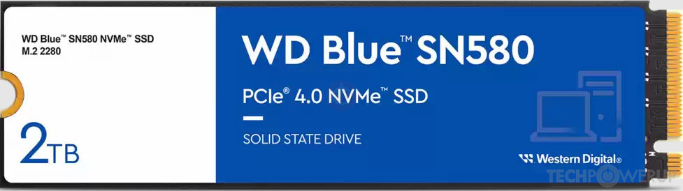 Western Digital SN580 2 TB Specs | TechPowerUp SSD Database