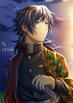 情報】《鬼滅の刃》墨絵コレクション第三弾「冨岡義勇」 @鬼滅之刃哈啦