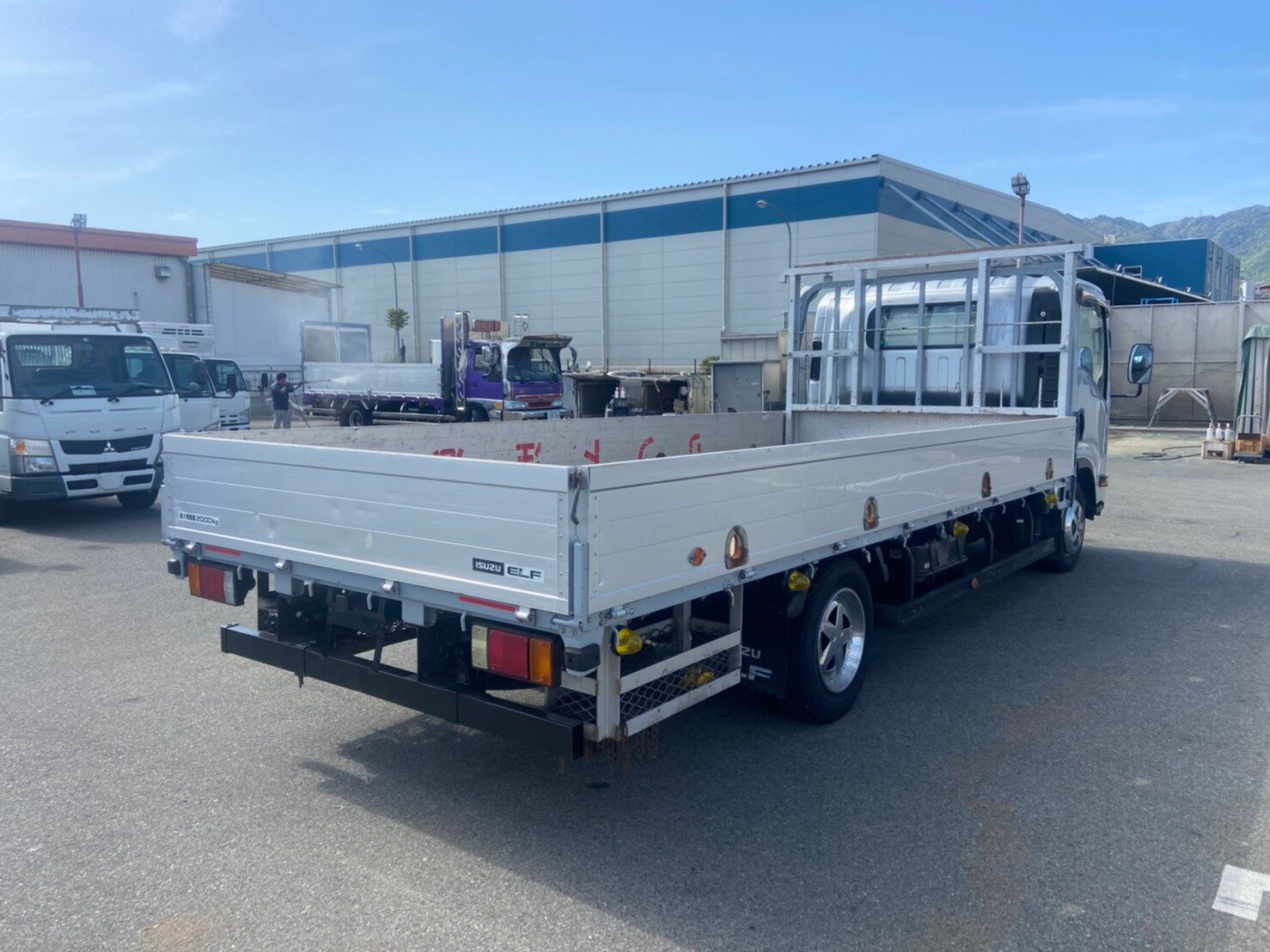 H28 ワイド超ロング アルミブロック AT 旧普通免許 平ボディ