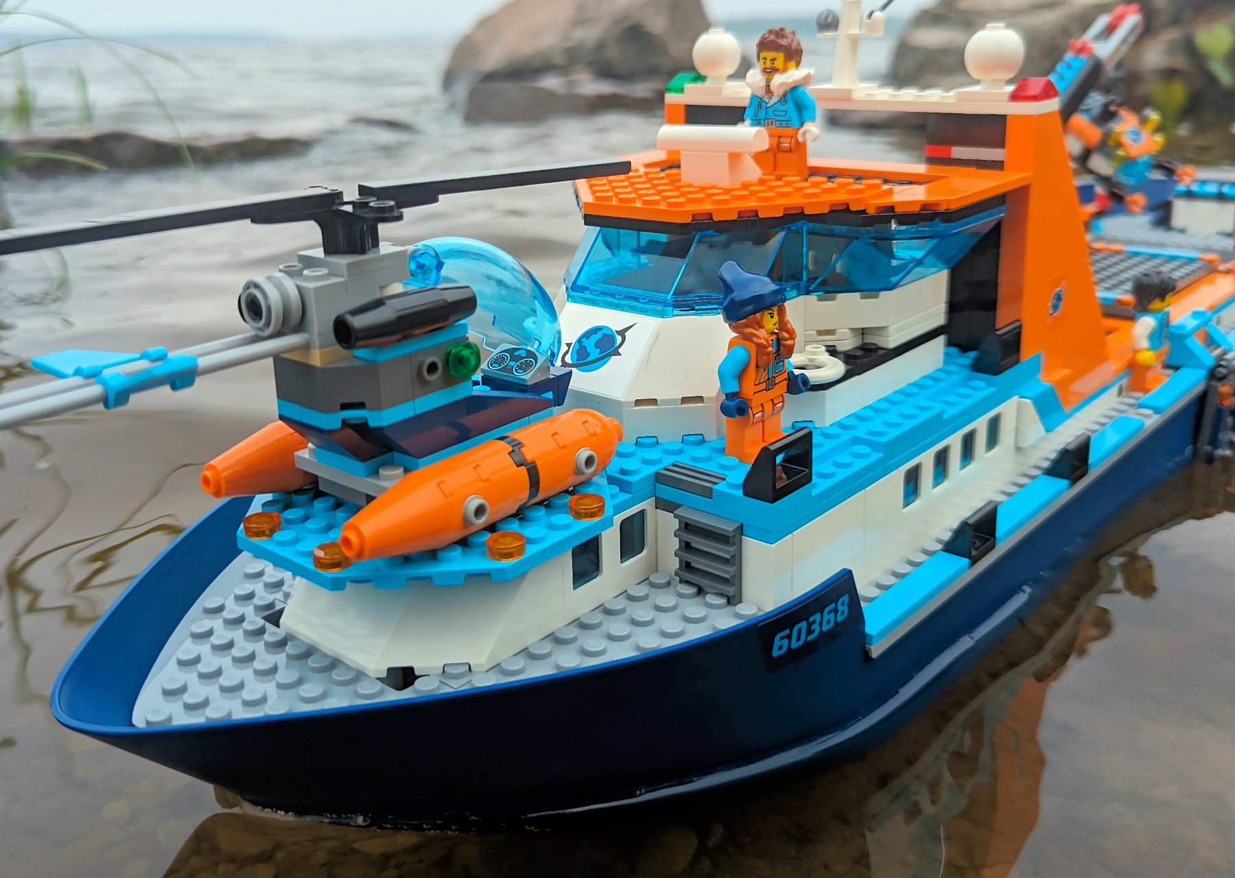 Arctic Explorer Ship (60368) Review - True North Bricks