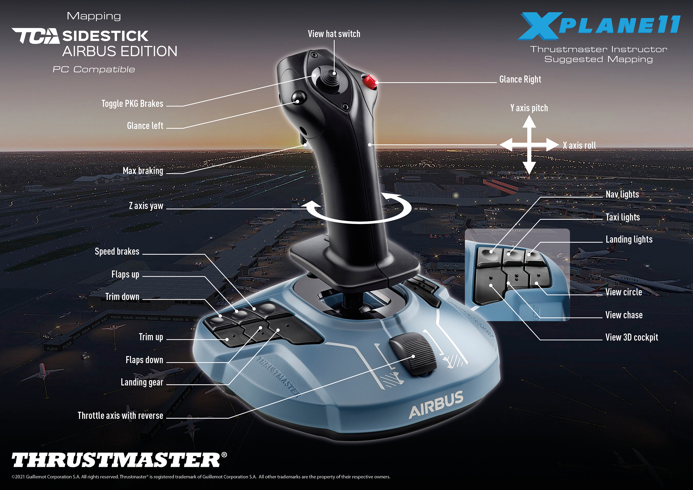 TCA Sidestick Airbus Edition – Thrustmaster
