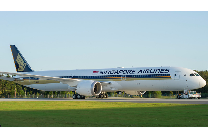 ボーイング、787-10型機の初号機をシンガポール航空へ納入。5月3日に