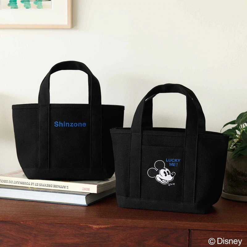 付録は「シンゾーン」のミッキーマウス刺繍入りトートバッグ。オトナ
