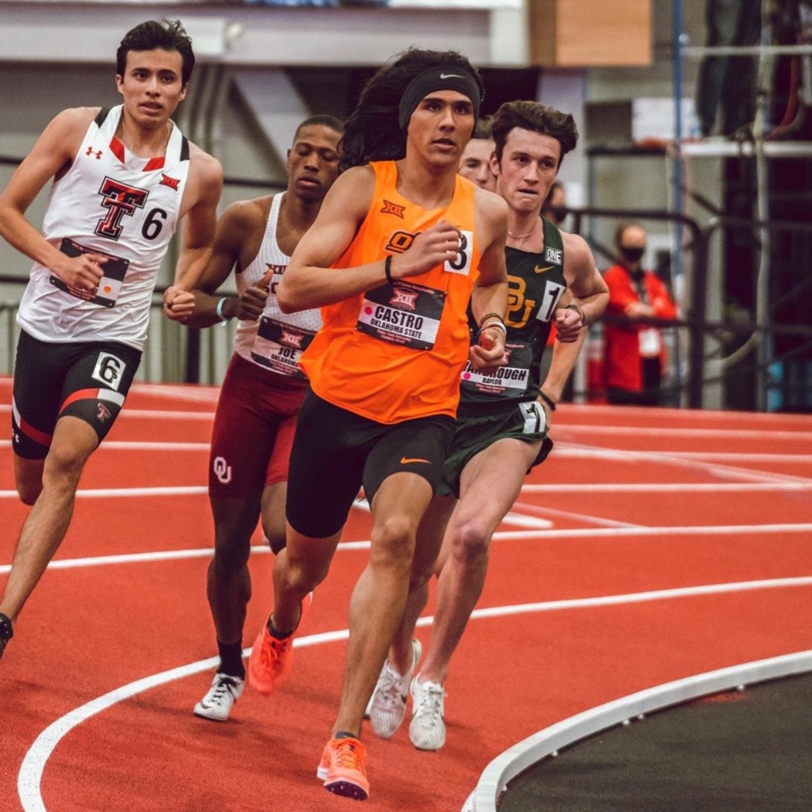 Nike 2022 Oklahoma State University Pro Elite Half Tights