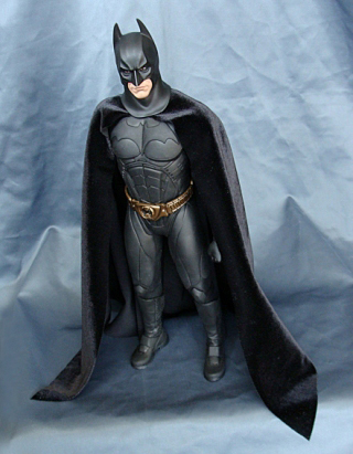 カスタム バットマン ケープ（マント） ビギンズ スーツ版 1/6サイズ