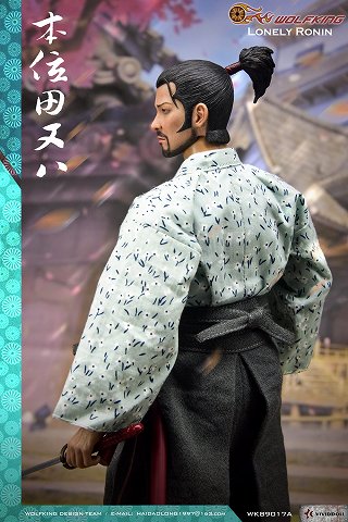 WOLFKING 1/6 本位田又八 アクションフィギュア WK89017A *お取り寄せ