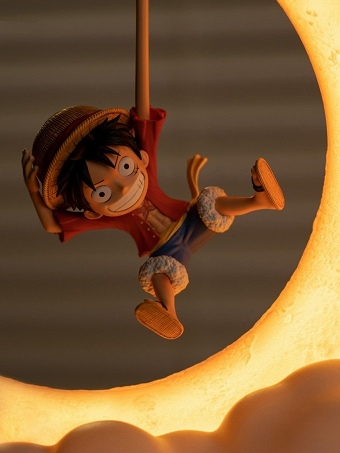 ONE PIECE』 モンキー・D・ルフィ マグネット ナイトライト ルーム