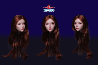 ZC016 1/6 セクシー ビューティー 女性 ヘッド 眼球可動 Asian youth