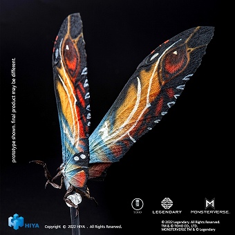 HIYA Toys モスラ 可動フィギュア EBG0075 Exquisite Basic ゴジラ