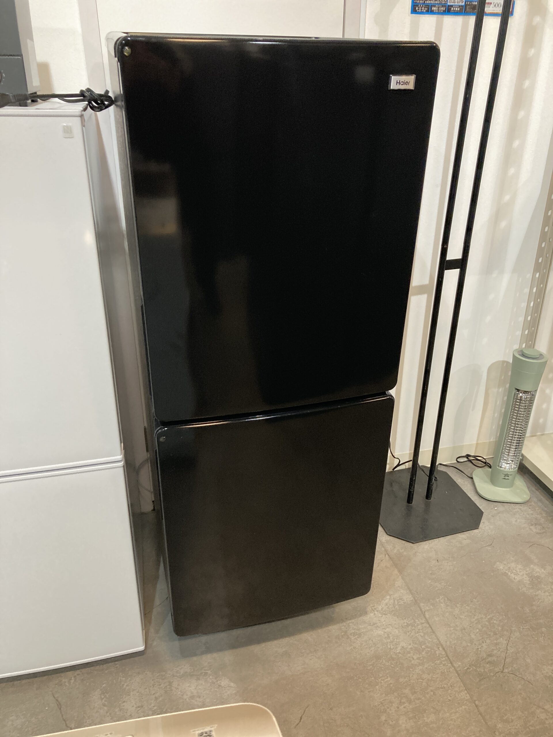 ヤマダオリジナル 2ドア冷凍冷蔵庫 2024年製 YRZ-F15LK 中古品販売