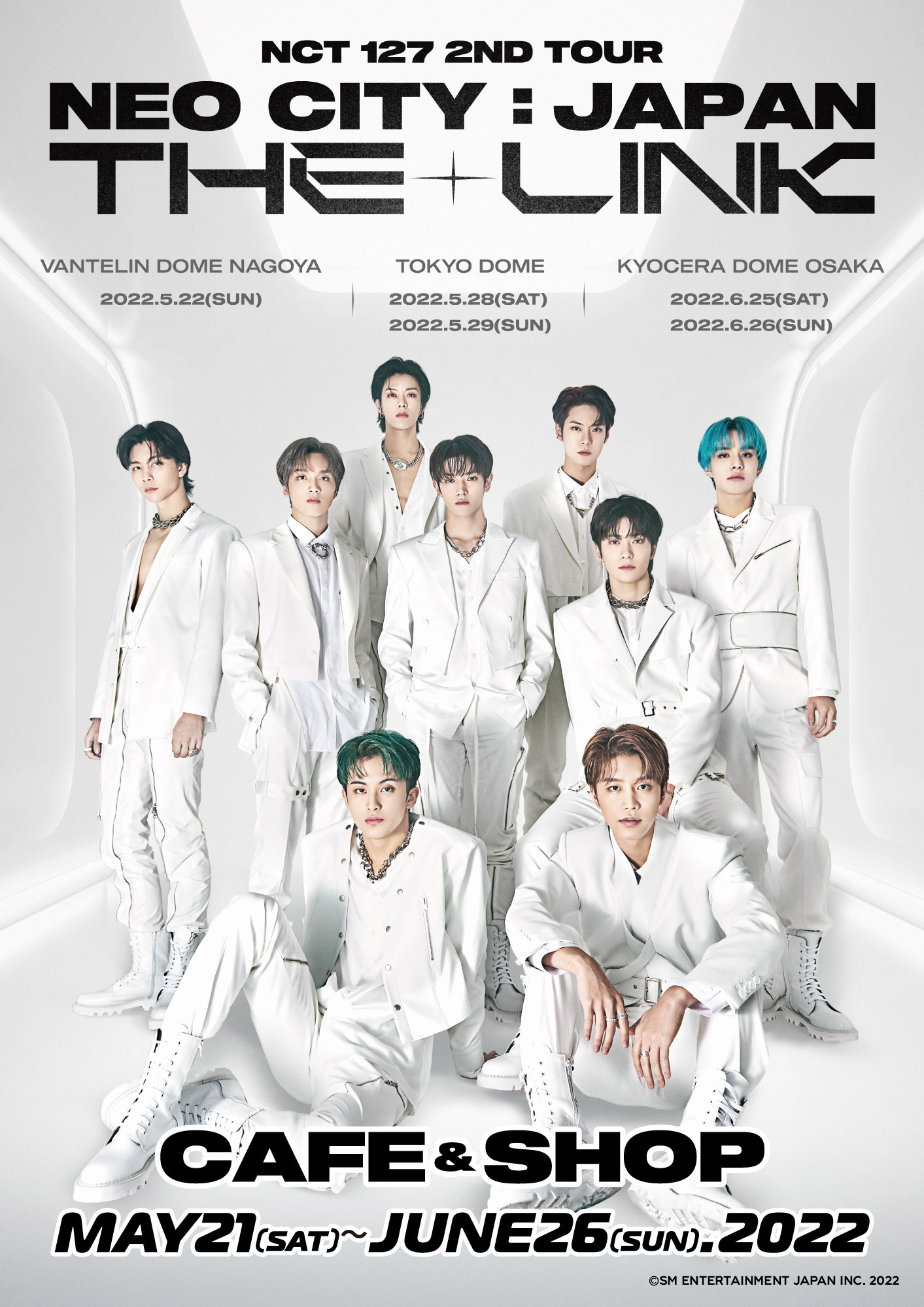 NCT 127 2ND TOUR 'NEO CITY：JAPAN - THE LINK' CAFE&SHOP】 | NEWS