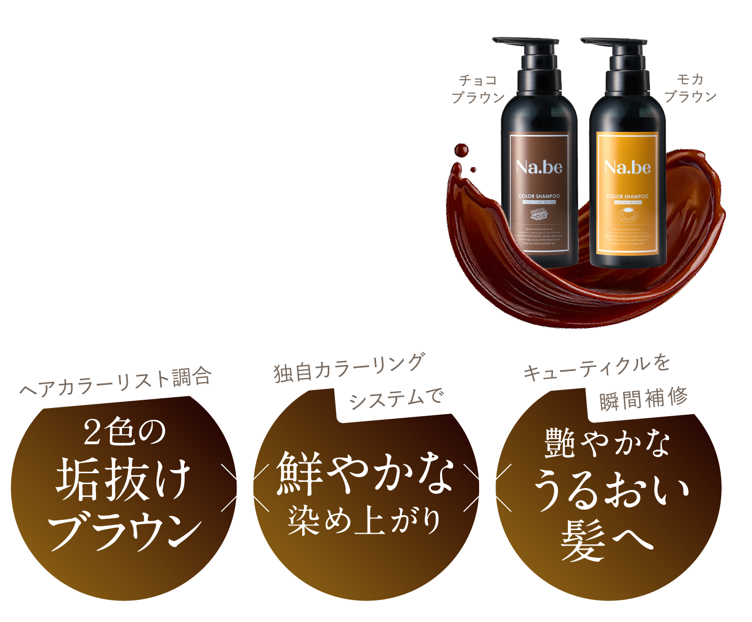 Na.be カラーシャンプー