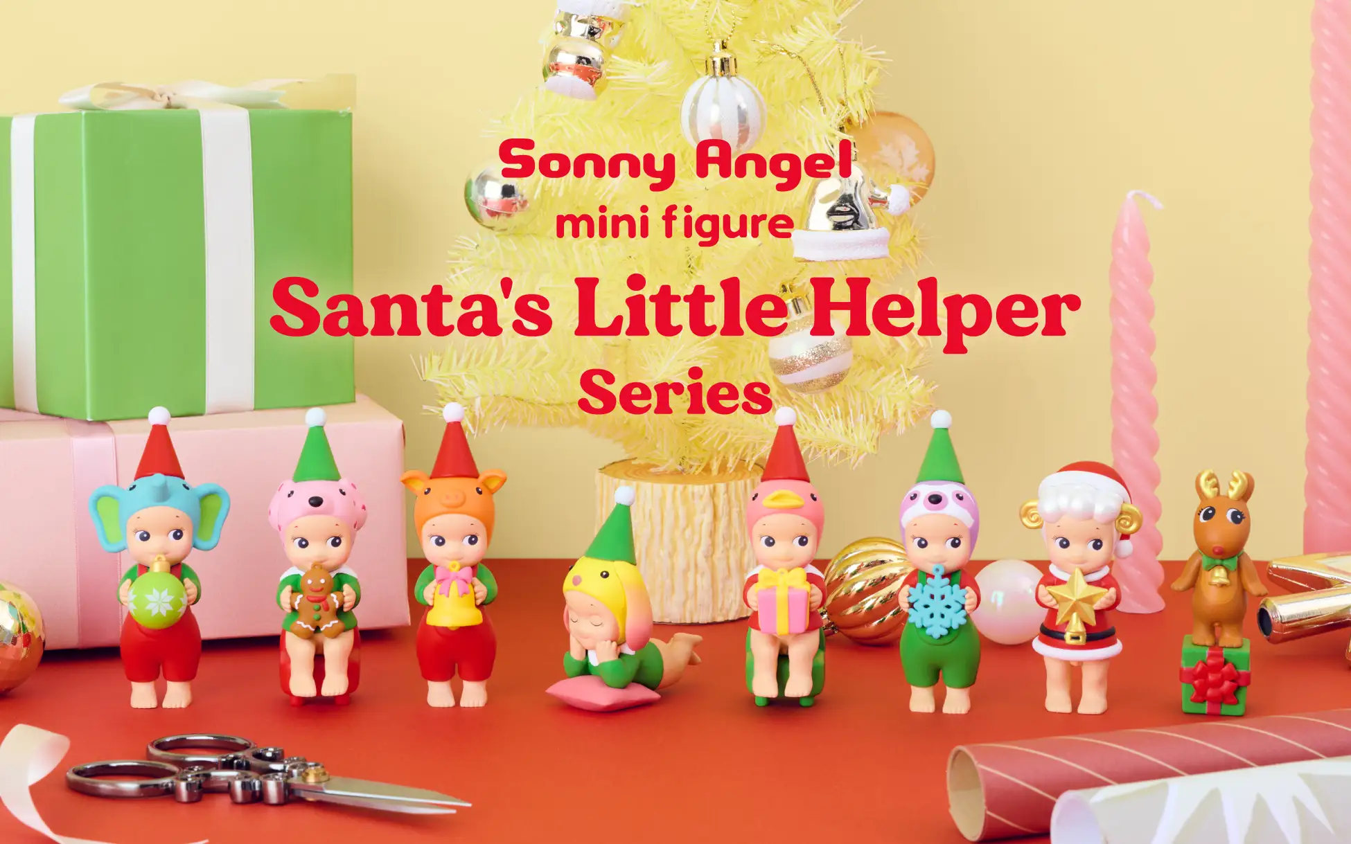 Sonny Angel】クリスマスにピッタリな「Sonny Angel mini figure