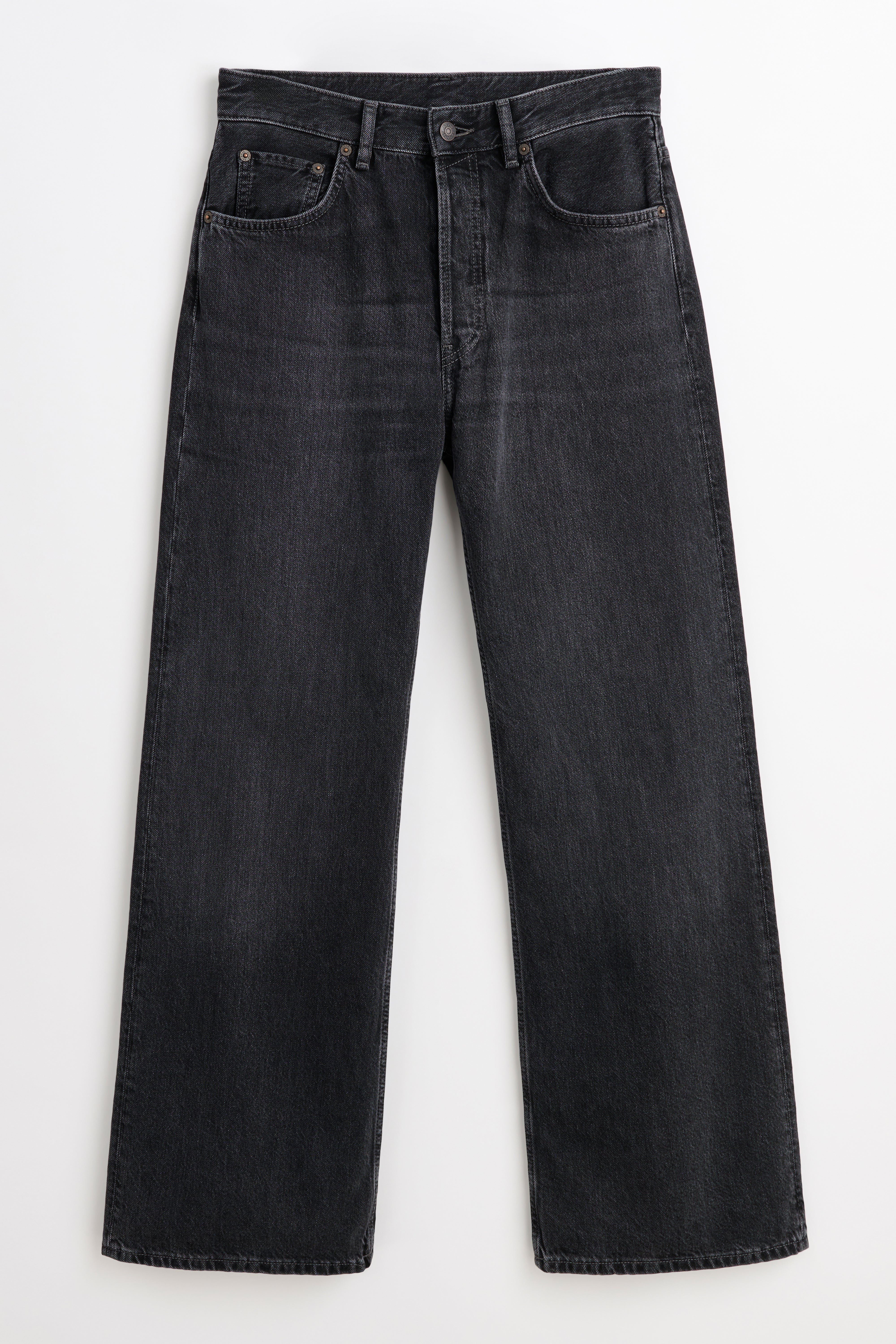 Acne Studios 2021M Loose Fit Jeans Vintage Black – Très Bien
