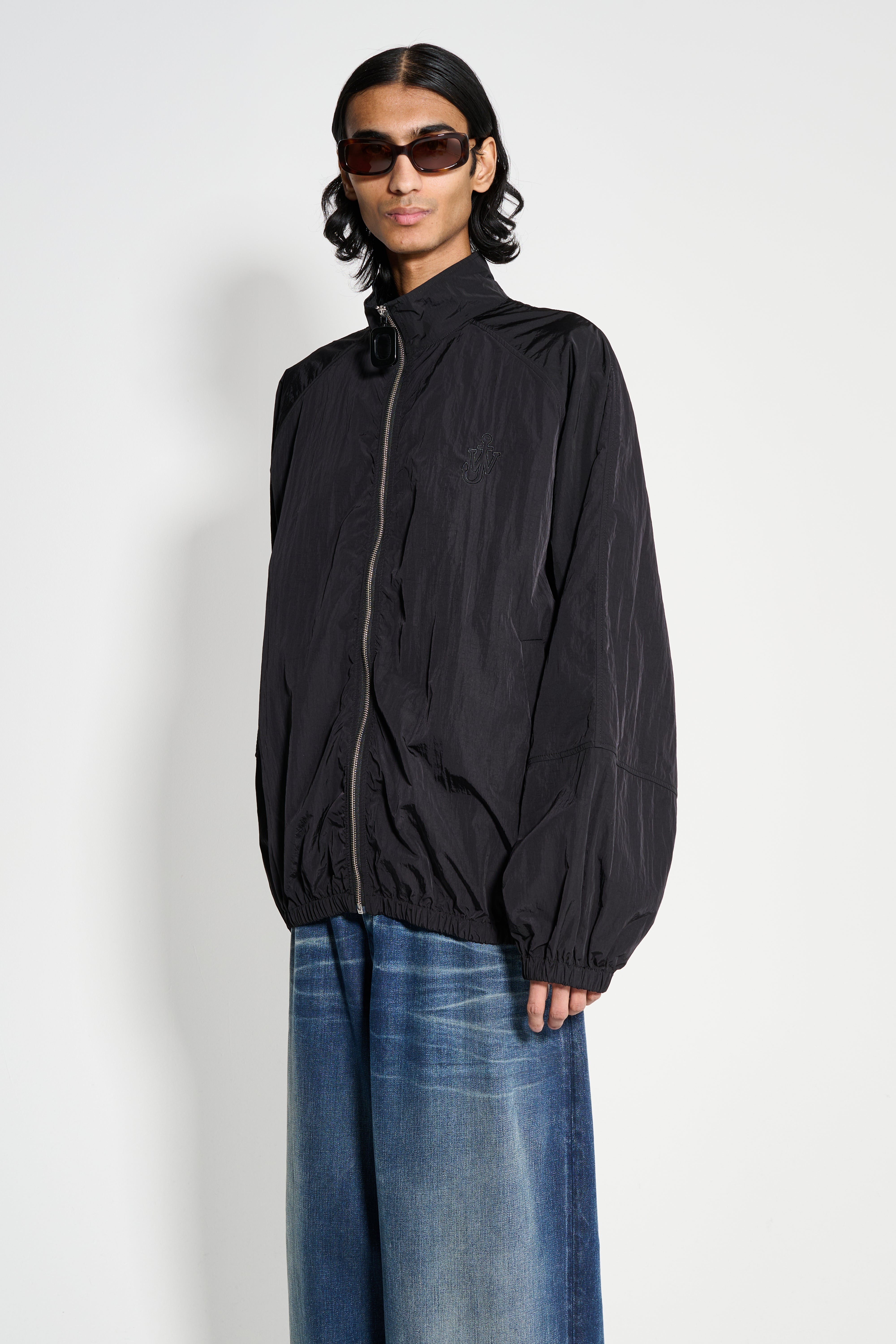 JW Anderson Raglan Sleeve Track Jacket Black – Très Bien
