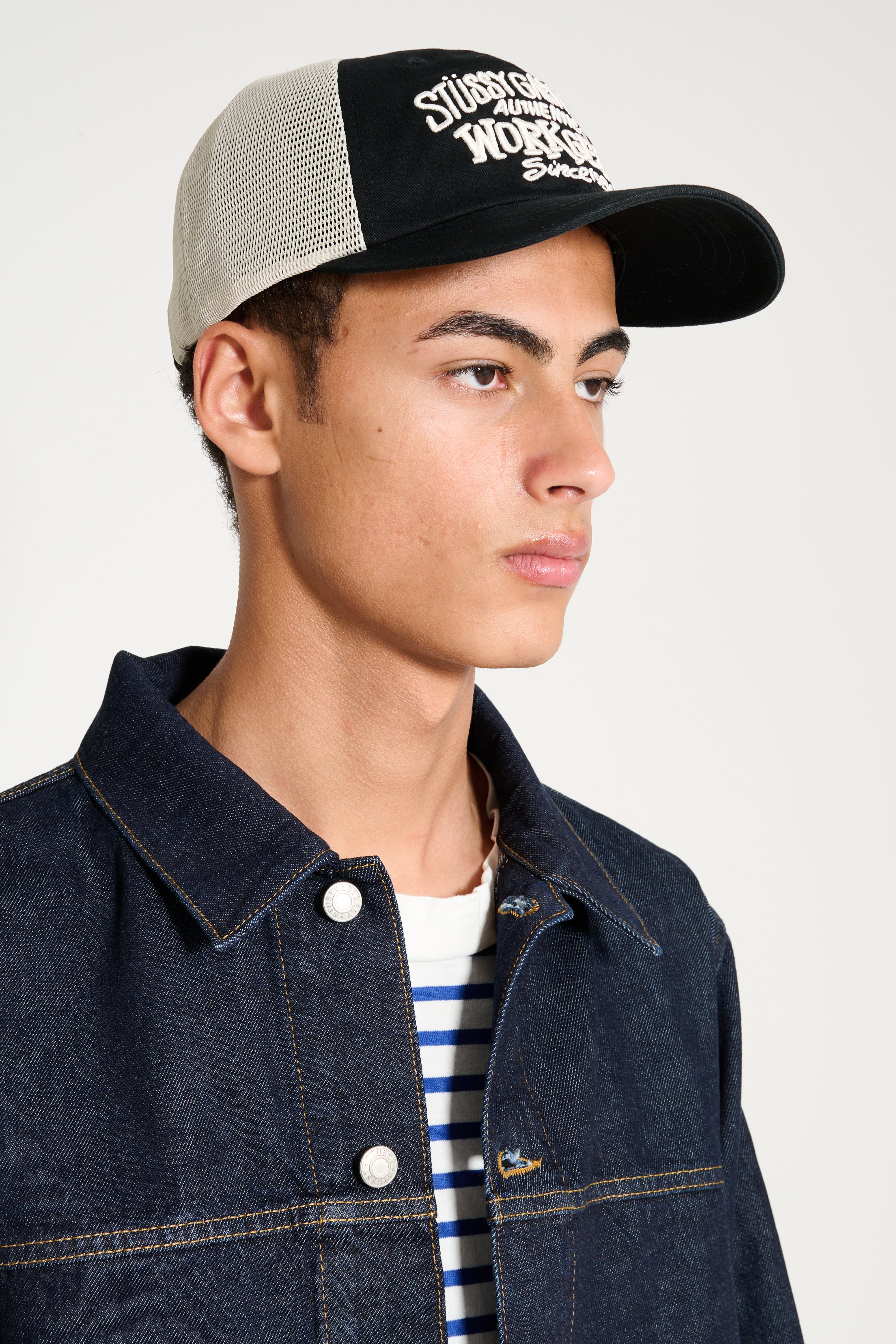 Stüssy LP Workgear Strapback Cap Black – Très Bien