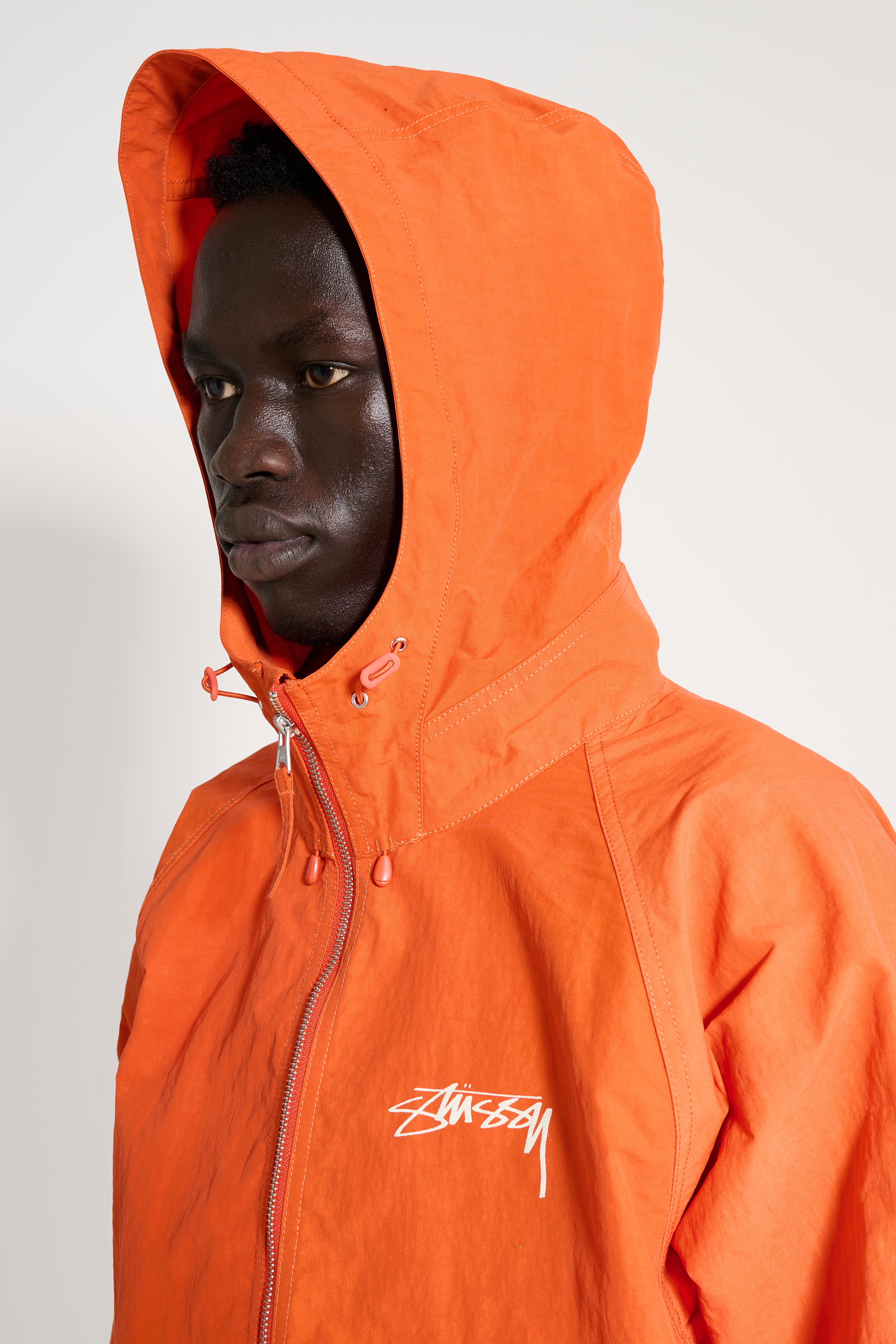 Stüssy Beach Shell Wave Dye Jacket Cayenne – Très Bien