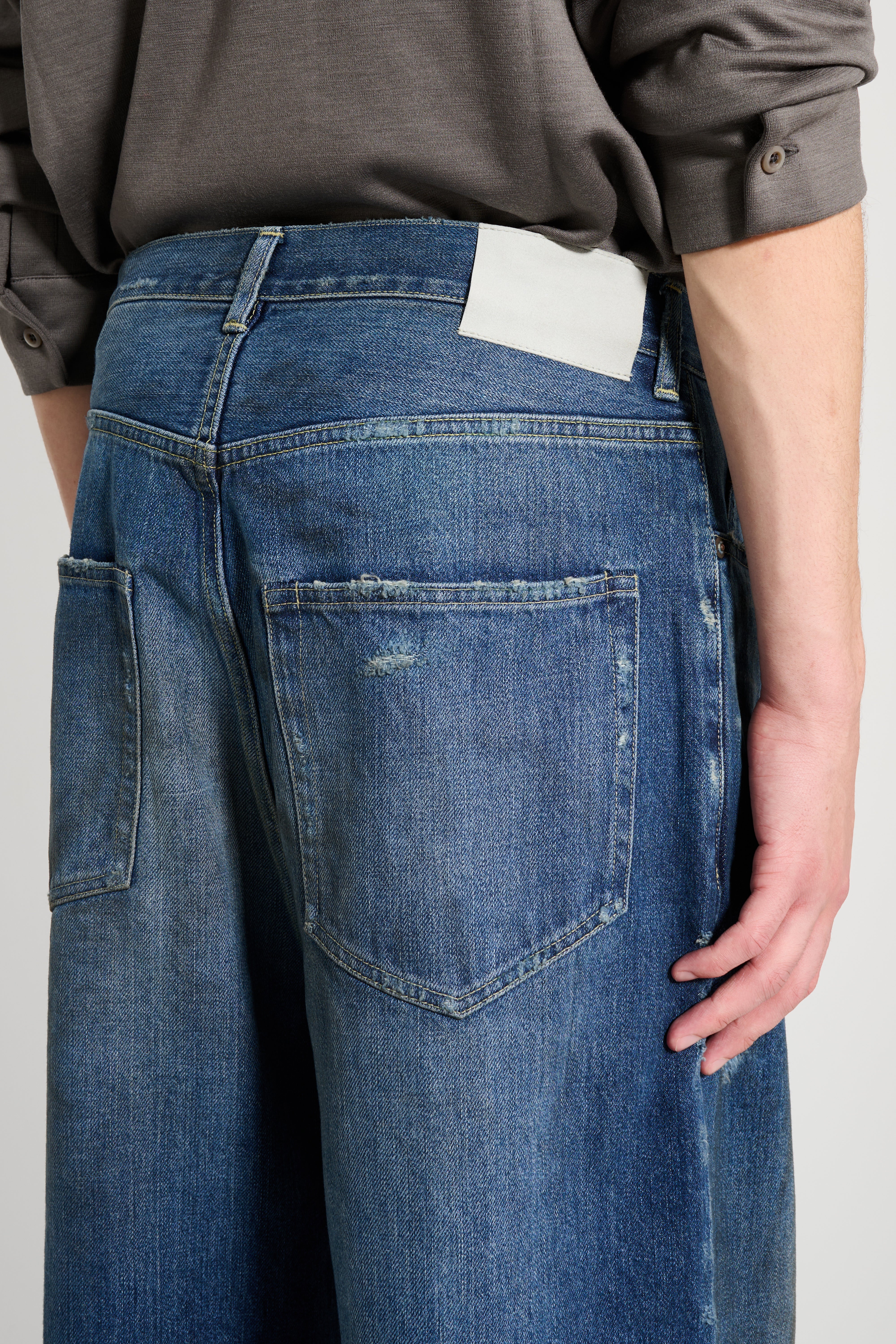 ssstein Baggy Denim Jeans Indigo – Très Bien