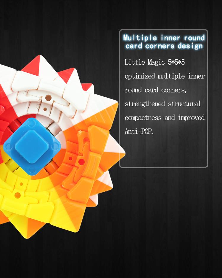 triboxストア / YuXin Little Magic 5x5x5 M Stickerless