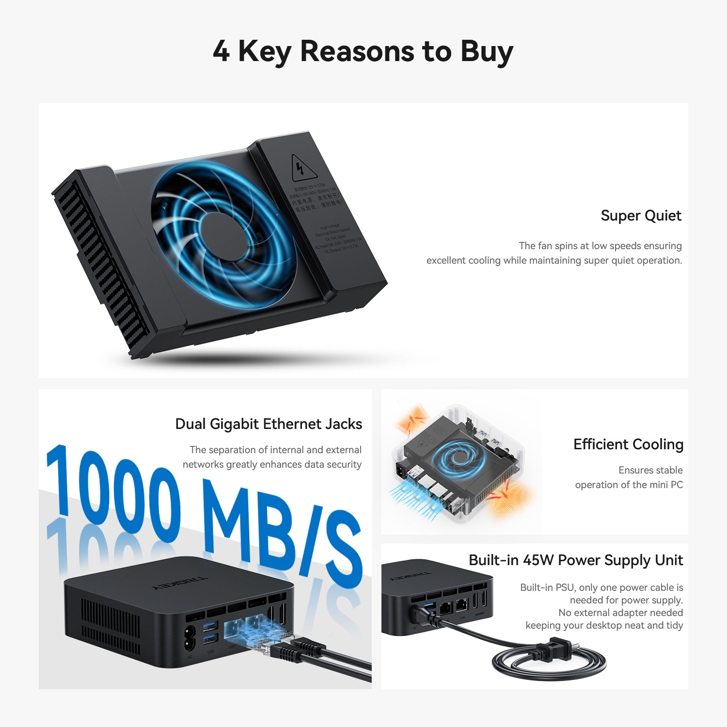 ミニPC TRIGKEY G4 N100 Win11pro MEM16G SSD500G Testing: Trigkey