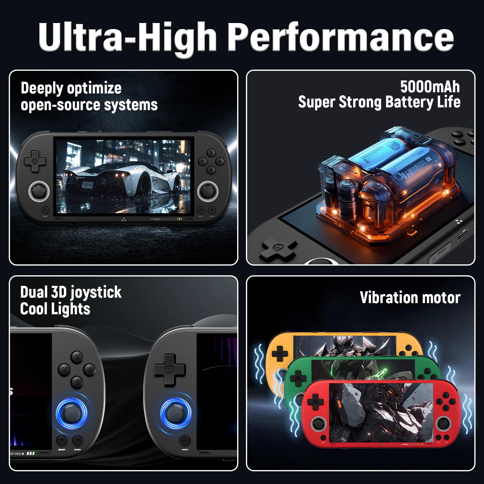 Trimui Smart Pro S Handheld with 64G SD Card – Trimui Store