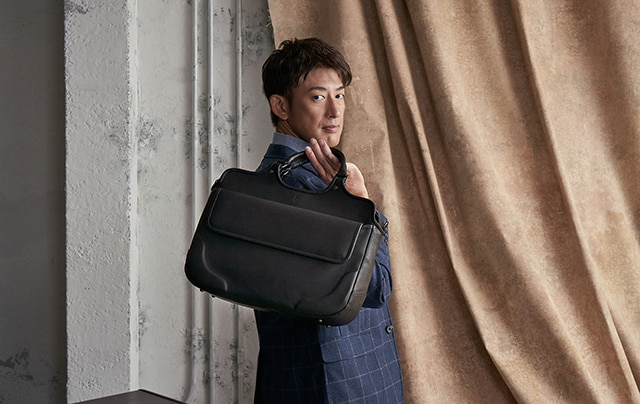 2WAYブリーフショルダー｜GA139｜革・レザーバッグのTRION(トライオン