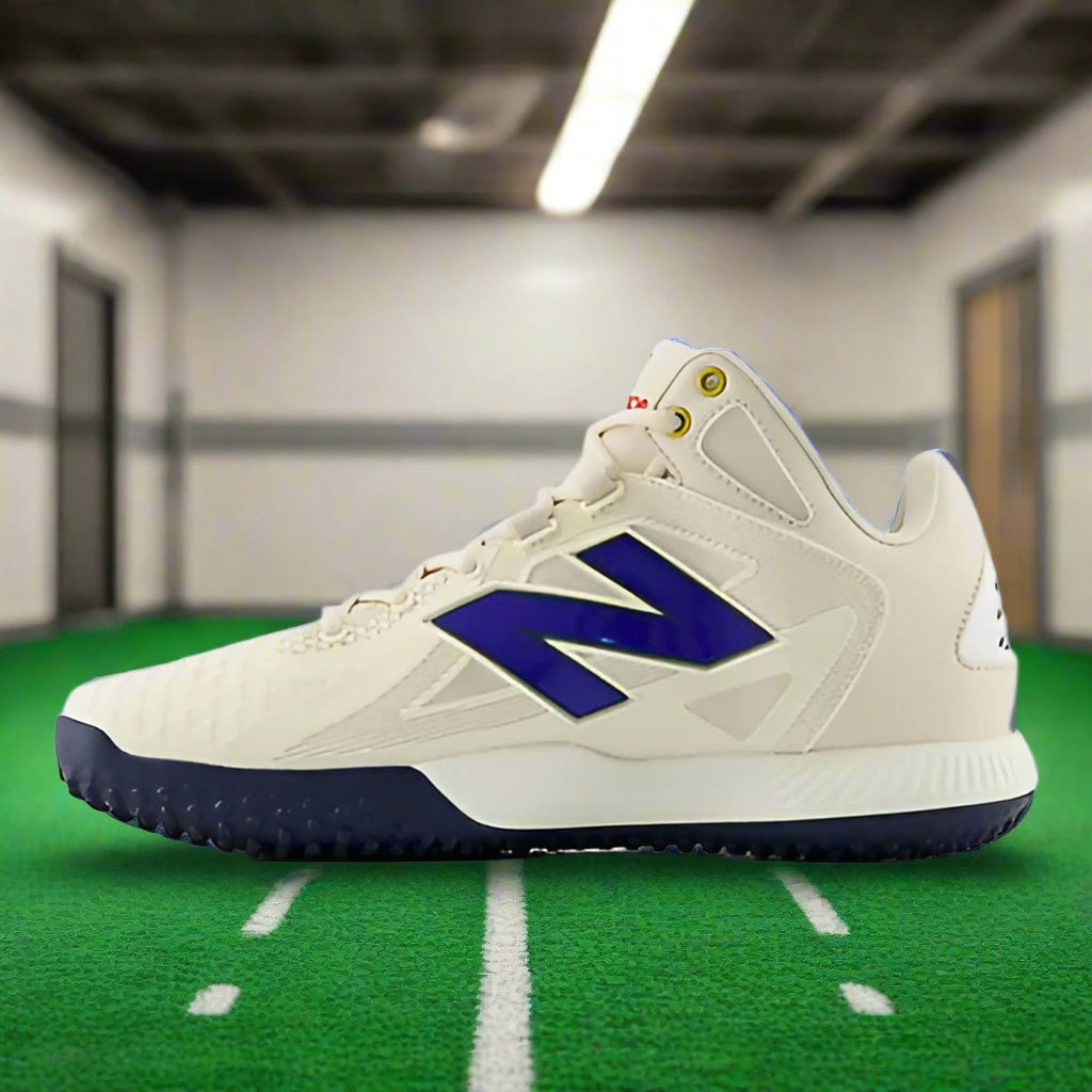 New Balance FuelCell Ohtani 1 Turf Shoe - Beige/Navy – TripleSSports