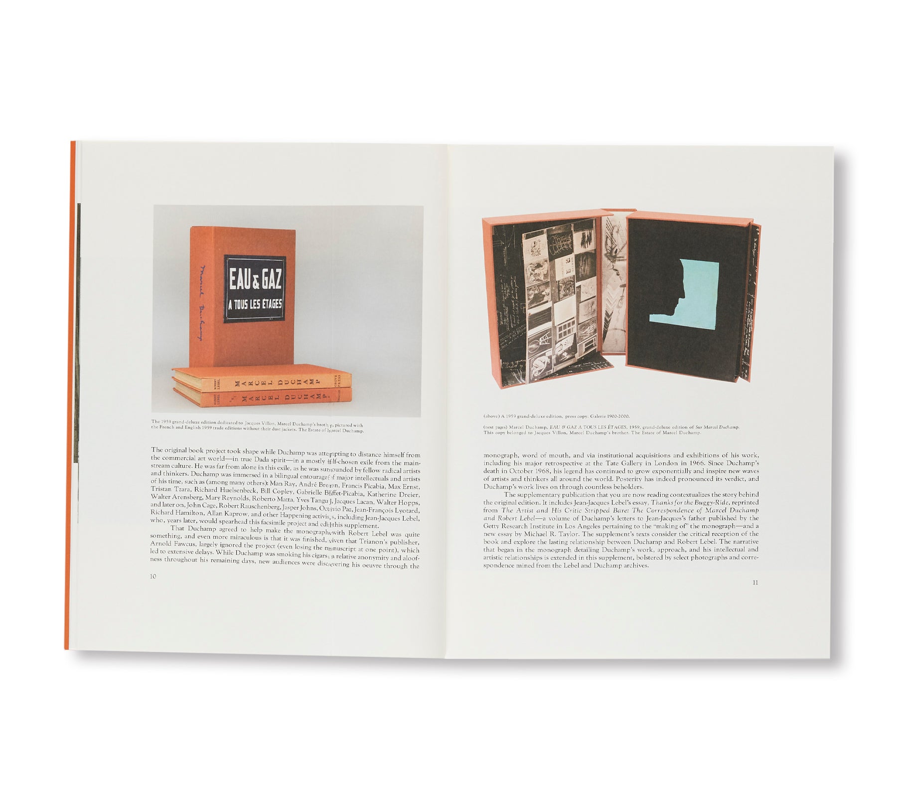 MARCEL DUCHAMP: FACSIMILE OF THE 1959 by Marcel Duchamp, Robert