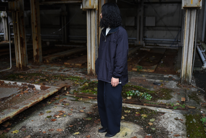 COMOLI -Garment Dye Nylon Anorak- | twelve blog