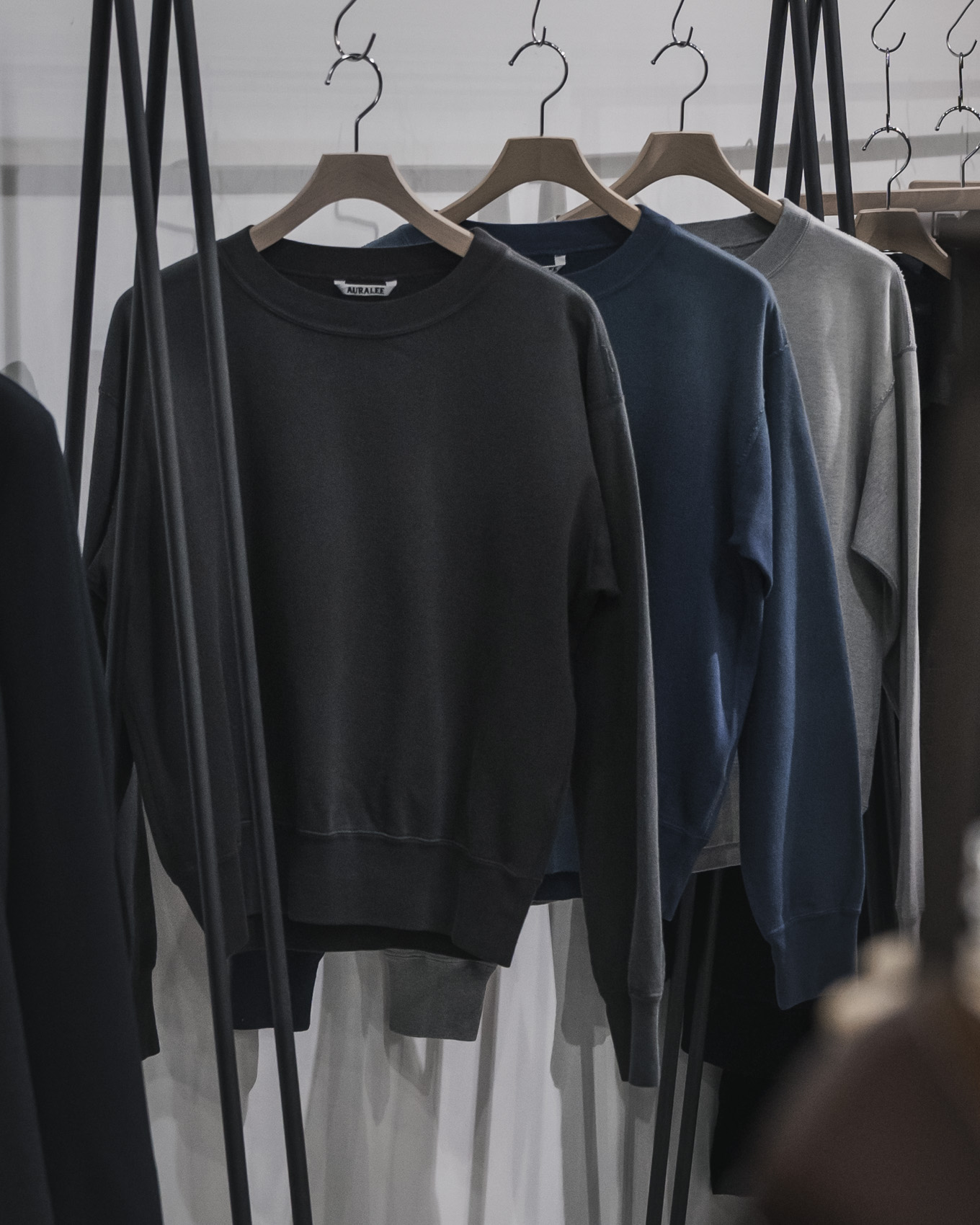 twelve BLOG | AURALEE -Product Dyed Pima Light Sweat Items