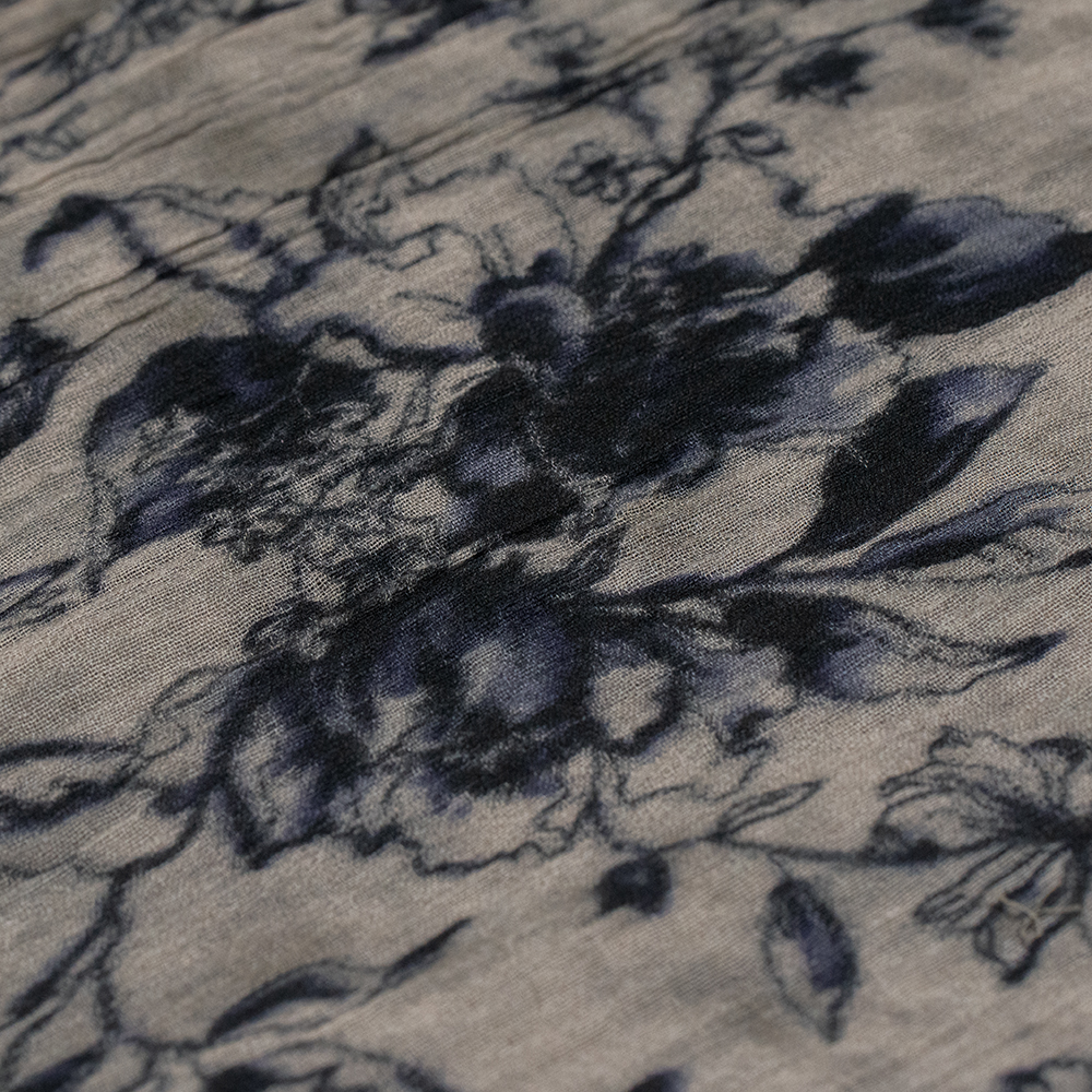 calmlence / Fringe Scarf (Purple) | twelve