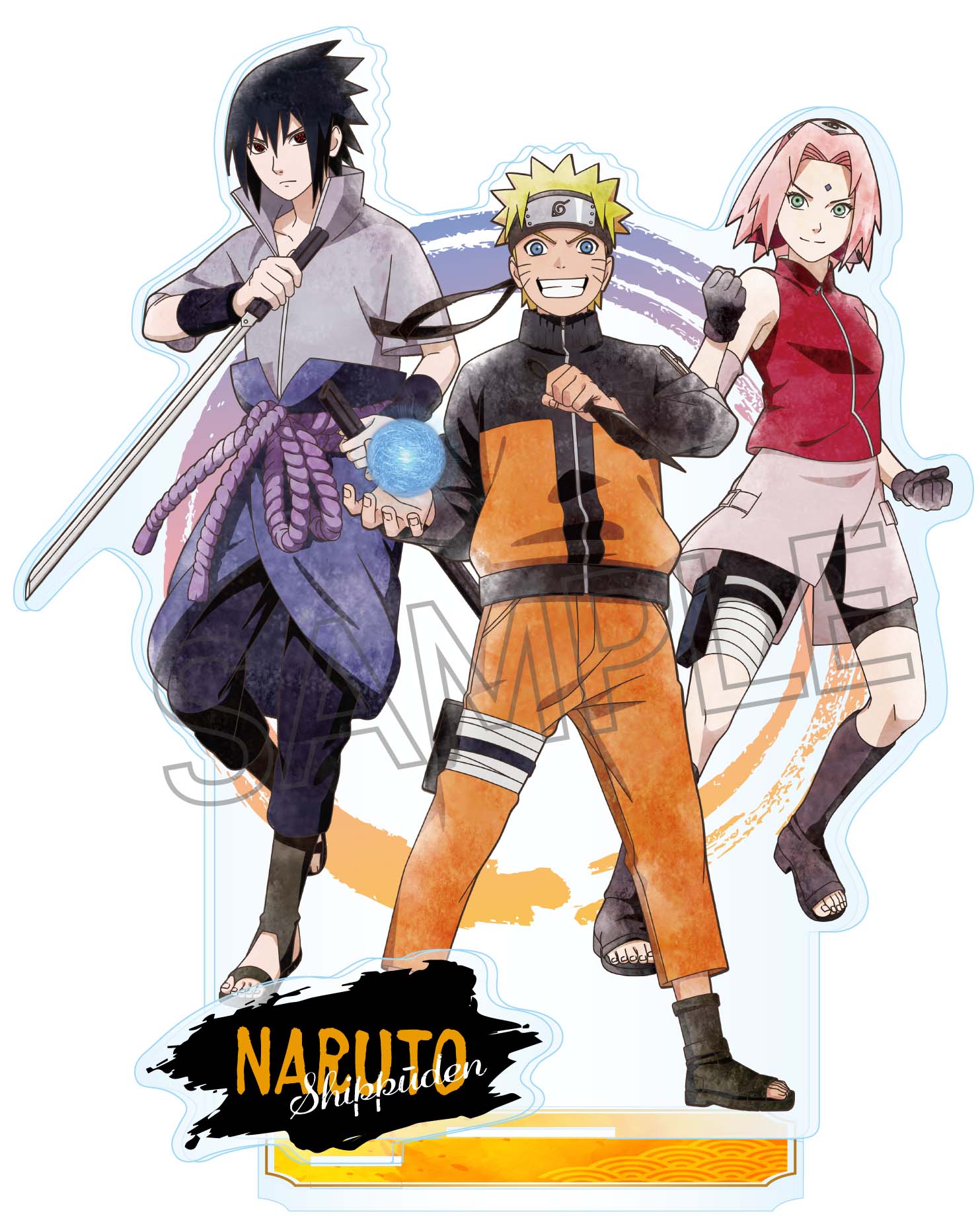 NARUTO-ナルト-疾風伝 アクリルスタンド（L) -忍の軌跡- 株式会社