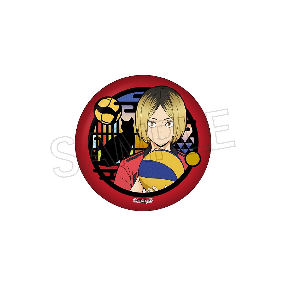 ハイキュー!! 切り絵シリーズ 和紙缶バッジ - 株式会社ツインクル