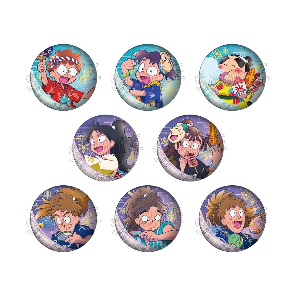 忍たま乱太郎 缶バッジ-夏祭りの段- 株式会社ツインクル