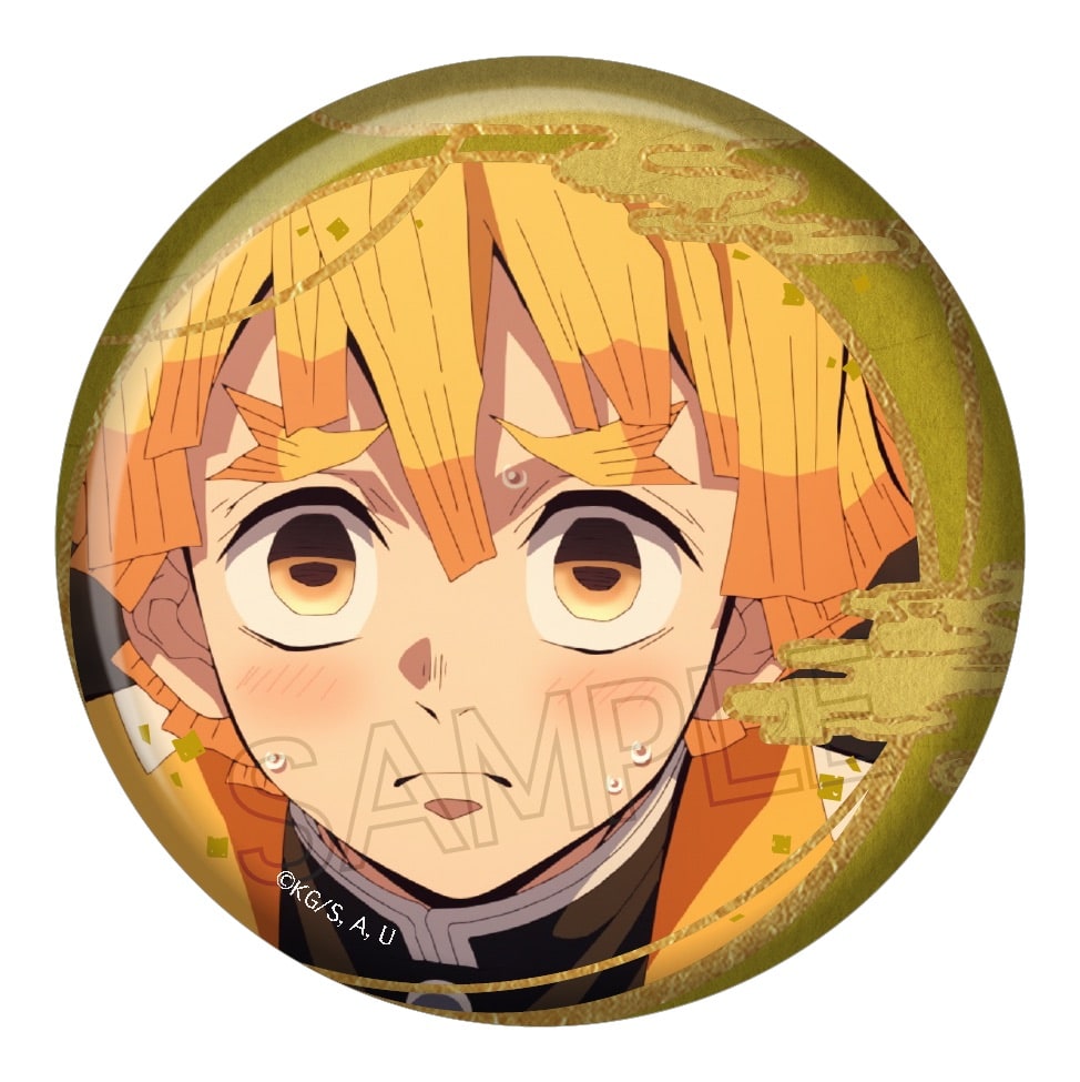 鬼滅の刃 C105 幕間画WEBSHOPくじ 箔押し缶バッジ7点 胡蝶しのぶ 鬼滅