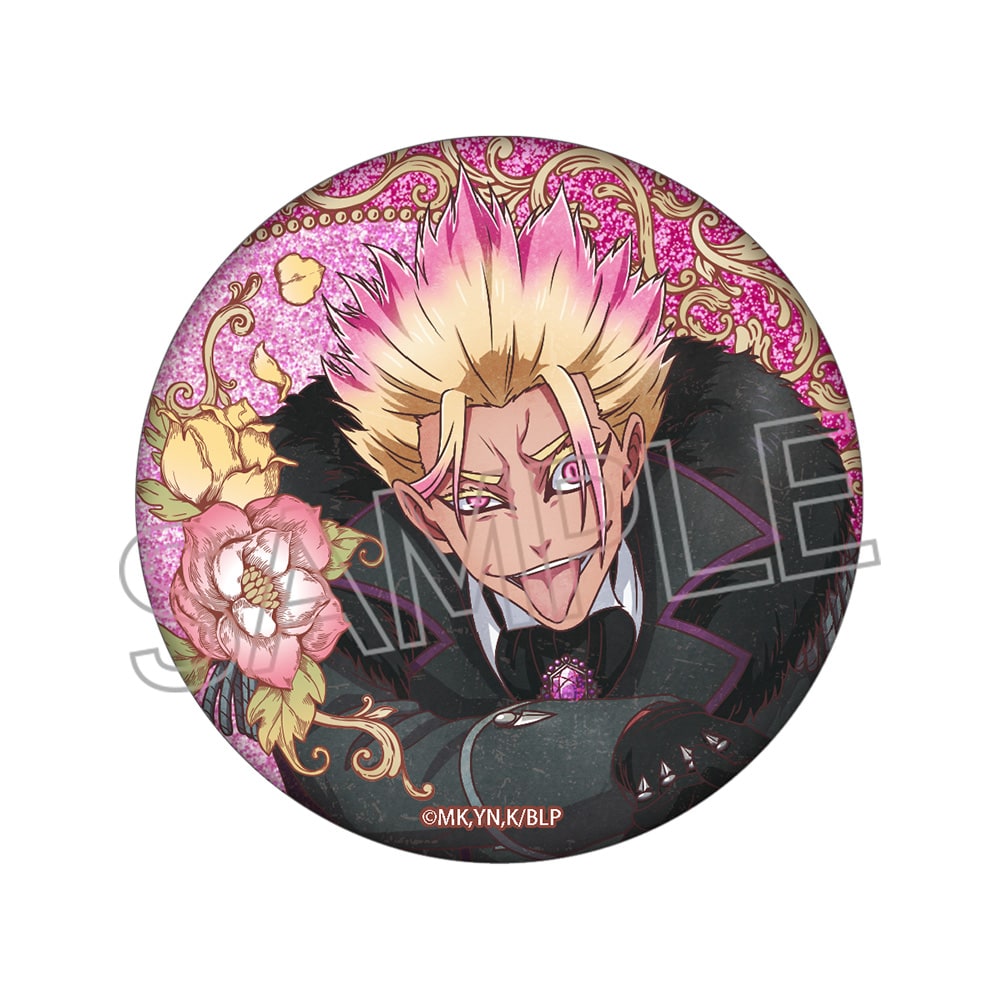 ブルーロック ヴィンテージシリーズ キラキラ缶バッジ −玉座 Vol.3