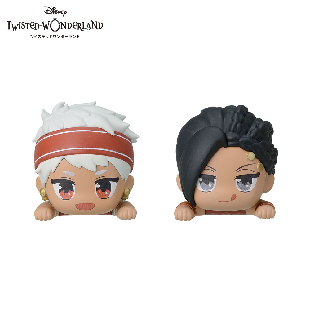 ちょこのせモアプラスミニフィギュア/スカラビア寮・ポムフィオーレ寮