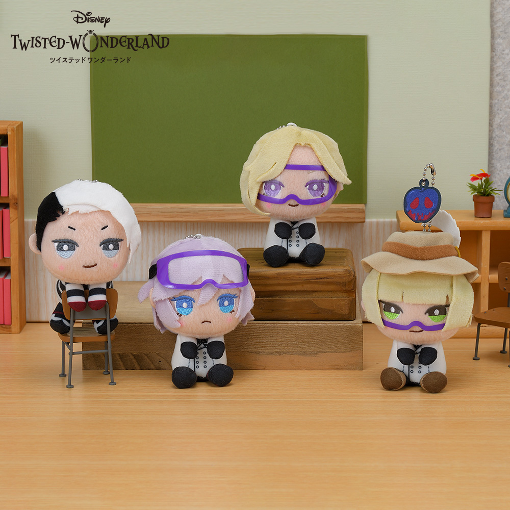 ＆youモアプラス実験着キーチェーンマスコット“ポムフィオーレ寮