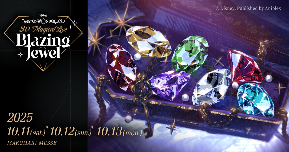 Disney Twisted-Wonderland 3D Magical Live -Blazing Jewel