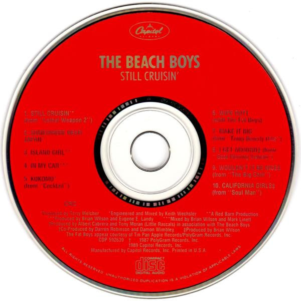 Buy The Beach Boys : Still Cruisin' (CD, Album, Club) Online for a