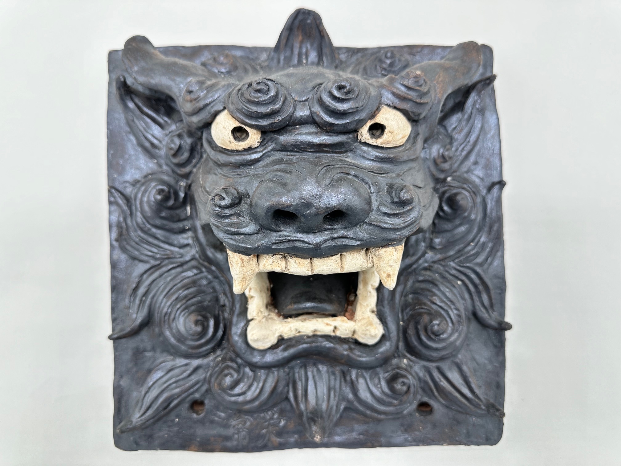 面シーサー | 壺屋陶器事業協同組合オンラインショップ